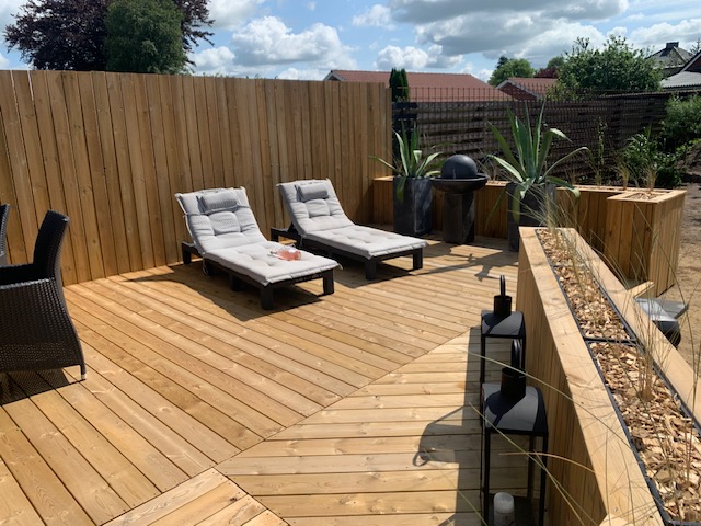 Jysk Køkkenrenovering - terrasse