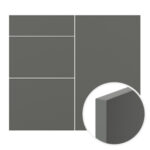 Jysk Køkkenrenovering - grå låge