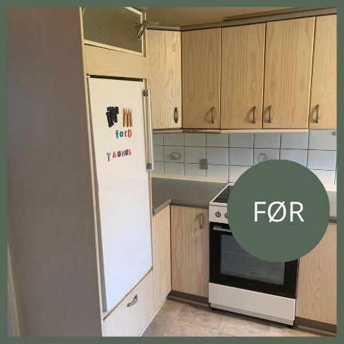 Jysk Køkkenrenovering før-billede